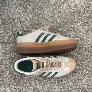 Adidas Gazelle Bold - Green/Cream